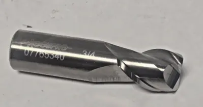 Accupro Solid Carbide End Mill 3/4" Shank 2 Flutes 3" Length