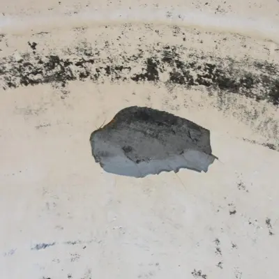 SPC6302  Reactor 65 gallon Mid-South Maintenance Inc. chemical reactor, 110 psi internal, 50 psi jacket, 1 hp 3 blade agitator