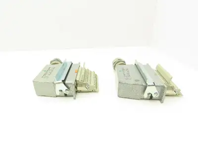 Phoenix Contact 24-Pin 16A Male Female Connector HC-KA Terminals Lot of 4
