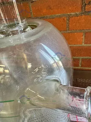 Used CHEMGLASS 10 LITER JACKETED PROCESS REACTION VESSEL Glassware - Other California US | Equipment Lab #1407301
