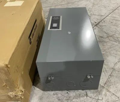 USED ALLEN-BRADLEY SER. B MAGNETIC MOTOR CONTROLLER SIZE 4, NEMA TYPE 1