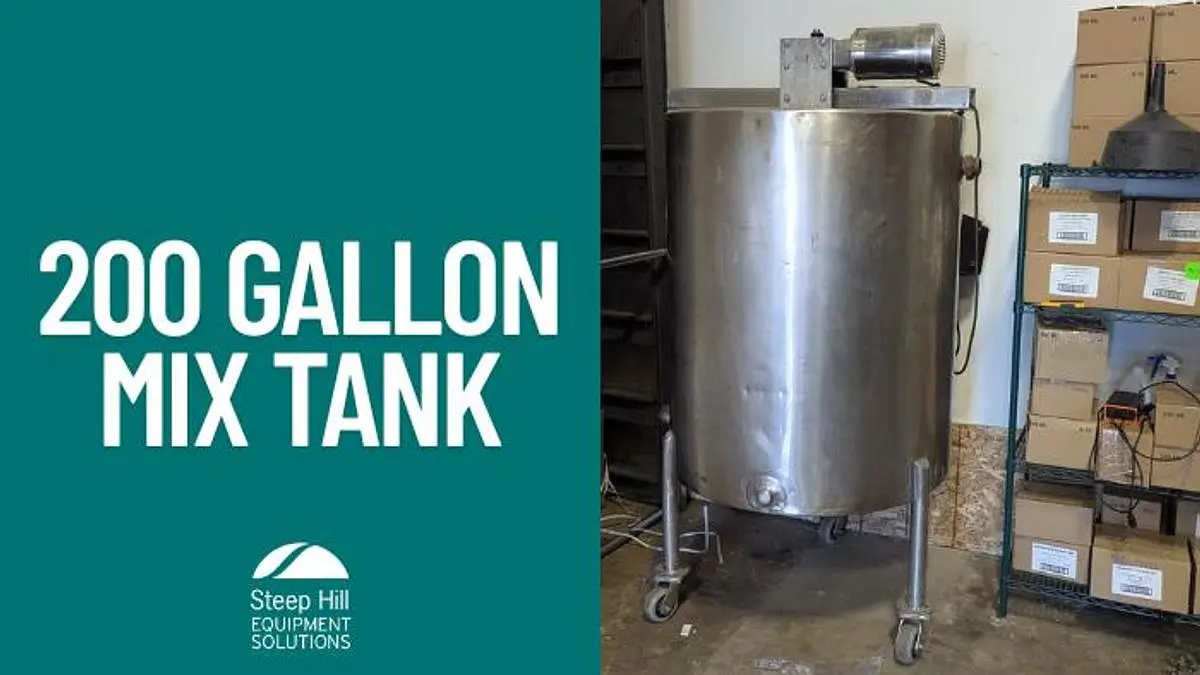 200 Gallon Mix Tank