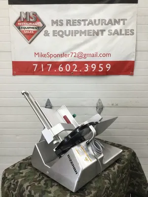 2017 GSPH Manual Bizerba Deli Slicer Fully Refurbished And Working
