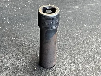 Snap-On SIMFM9A, 3/8" Drive, 9mm. Impact Socket, 2.1" Deep, 6 Point.
