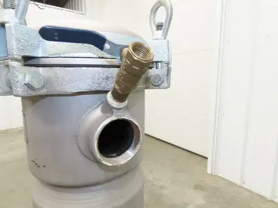 RPA Stainless Basket Strainer Bag Filter 2" Inlet 100PSI 220°f 36" Housing