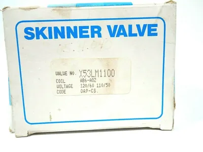 NEW SKINNER VALVE X53LM1100 SOLENOID VALVE