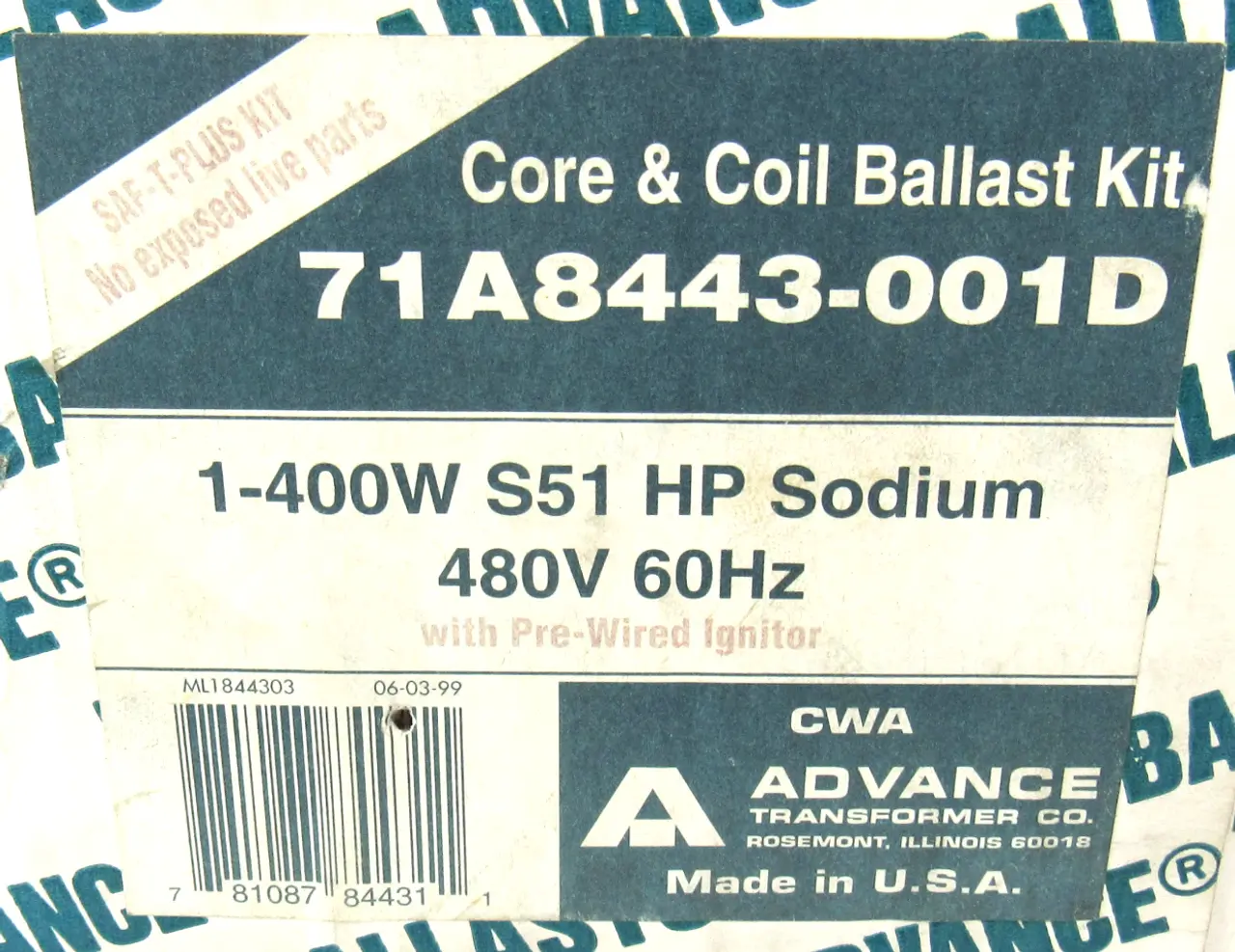 USED PHILIPS ADVANCE 71A8443-001D