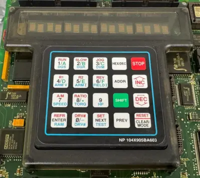 NEW GENERAL ELECTRIC DS200LDCCH1AGA KEYPAD LAN CONTROL BOARD C-ESS