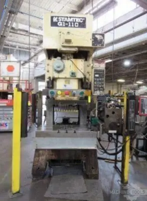 Used STAMTEC G1-110 Gap Frame (OBS) Presses Florida US | Southern Fabricating Machinery Sales, Inc. #1318301