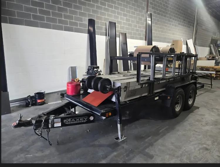 Used 2009 NEW TECH MACHINERY SSQ Roll Formers New Jersey US | Used Fab Machines #913009