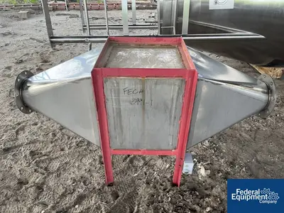 USED Fluid Air Fluid Air Fluid Bed Dryer, Model 0500, S/S