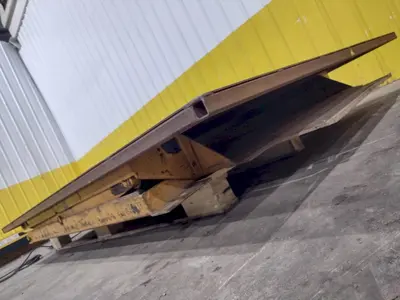 2,000 LBS X 96" X 72" ECONOLIFT MODEL #DT-SL38-20 HYDRAULIC SCISSOR LIFT TABLE: YOBRO #24990
