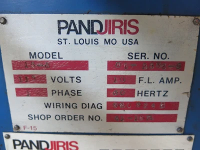 USED PANDJIRIS 15-4 WELDING POSITIONER
