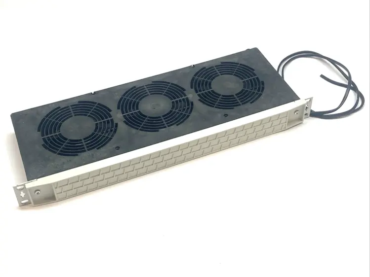 Used Knurr Airmatic 3-Fan Unit Frame CUT CABLE Fans Michigan US | Maverick Industrial Sales #1393607