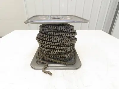 Daido Kogyo DID35F Sharp Top Conveyor Roller Chain #35 Serrated 150 Ft Roll