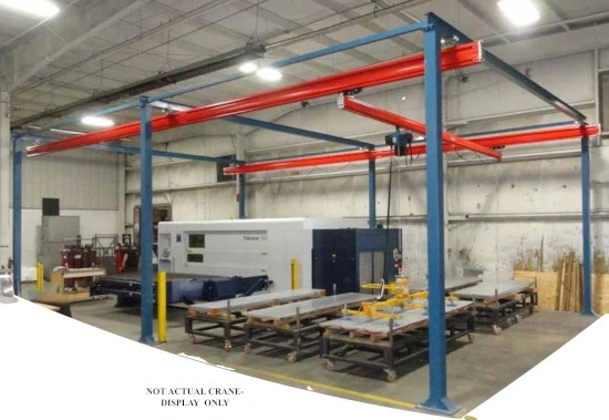 DEMAG (USED) 1100# FREE STANDING WORKSTATION CRANE