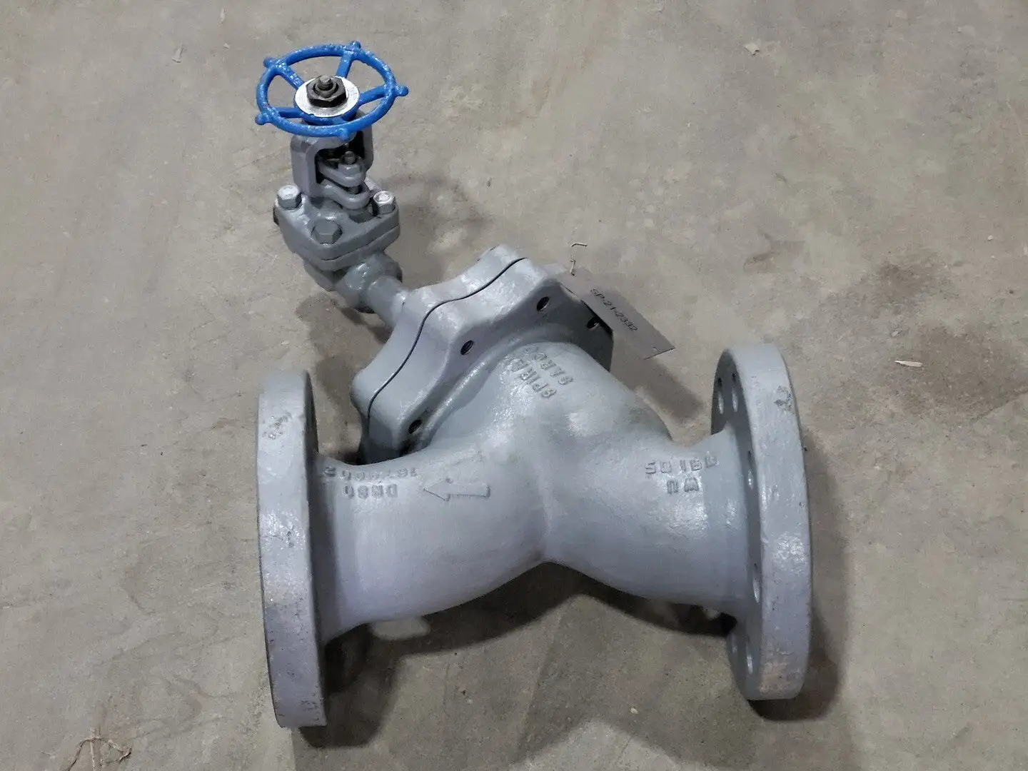 3" Fig 34 Y-Type Strainer w/ 3/4" Class 800 Gate Valve C-2054B-02TY