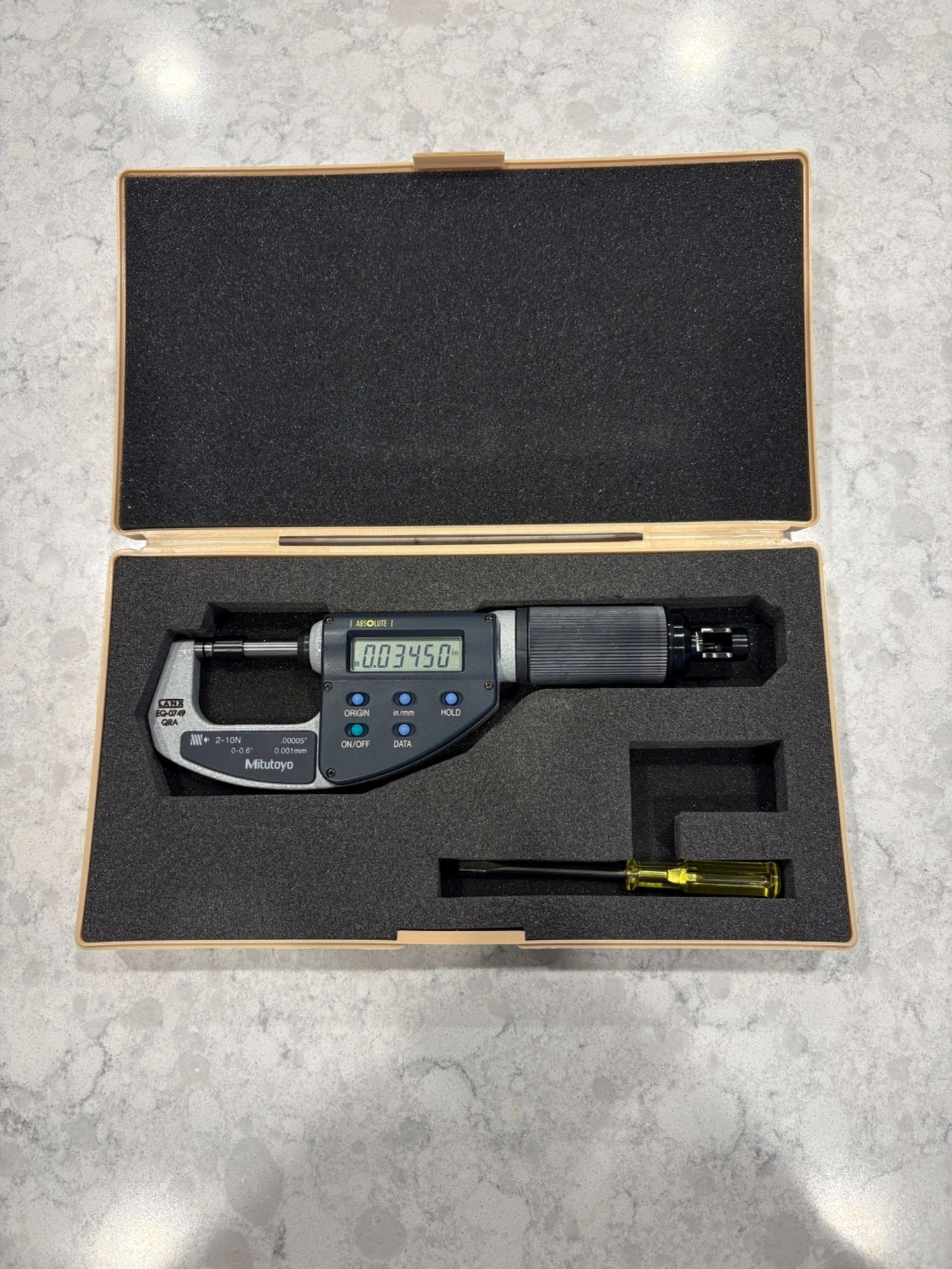 Used MITUTOYO Adjustable force 227-212 | Micrometers