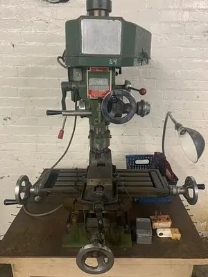 5966-410 ENCO Complex Milling Drilling Machine MODEL RF-30 With Cabinet Stand