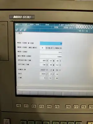 USED 2012 DMG MORI SEIKI DURA VERTICAL 1035 ECO VMC