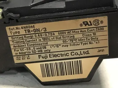 USED FUJI ELECTRIC TR-ON/3 4NROAE