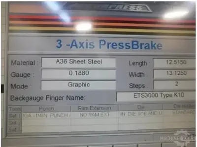 USED 2006 ACCURPRESS ADVANTAGE 713010