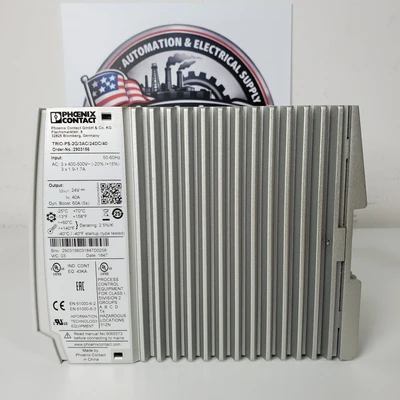 Used Phoenix Contact TRIO-PS-2G/3AC/24DC/40 Misc Electrical & Power Parts California US | American Industrial Supply Co. #1377189