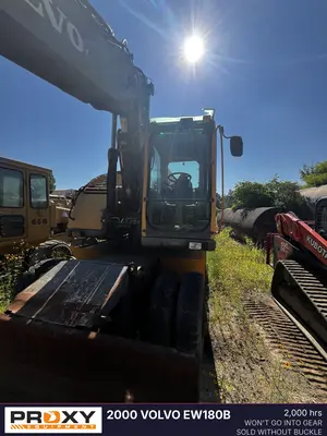 Used 2000 VOLVO EW180B Wheel Excavators North Carolina US | Proxy Equipment #1388863