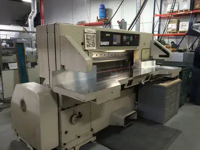 Saber S-130 - 61 Inch Programmable Paper Cutter
