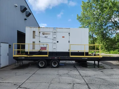 USED PERKINS 475KW TRAILER MOUNTED DIESEL GENERATOR