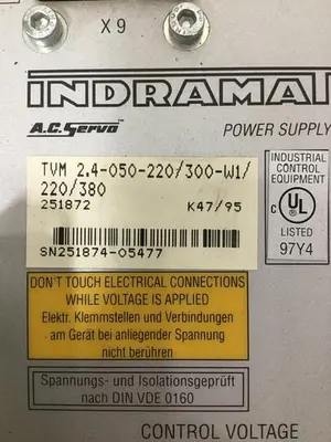 USED INDRAMAT TVM 2.4-050-220/300-W1/220/380