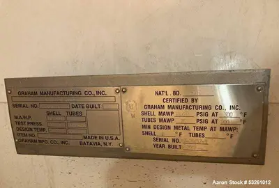 Used SILVER _UNKNOWN_ Tubular Evaporators Illinois US | Aaron Equipment #1247138