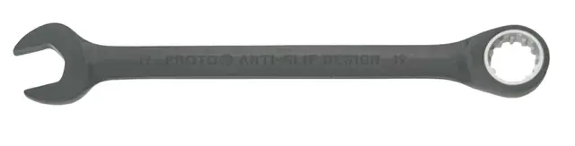 Proto 19mm Non-Reversible Ratcheting Combination Wrench 12 Point Black Chrome USA
