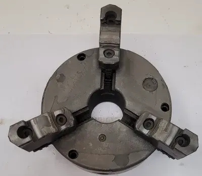 USED BISON 6 INCH - 3 JAW CHUCK