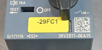 USED Siemens 3RV2