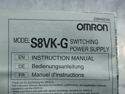 New | in-Stock OMRON S8VKG06024 DIN Rail Power Supplies Ohio US | HGR 24 #907541