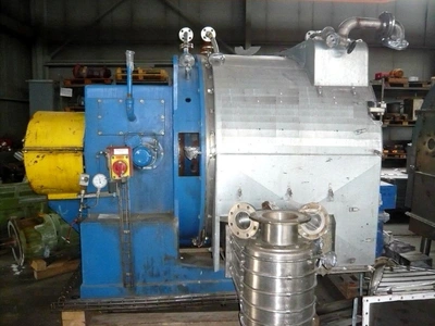 (2) Siebtechnik Tema H-1000 Conturbex centrifuges, 316SS.