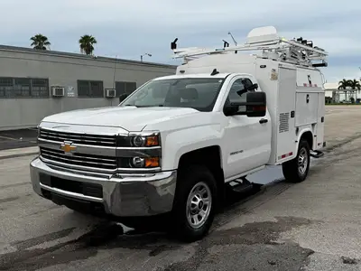Used 2018 CHEVROLET SILVERADO 3500HD Service & Utility Trucks Florida US | Truck and Van Outlet #1509180