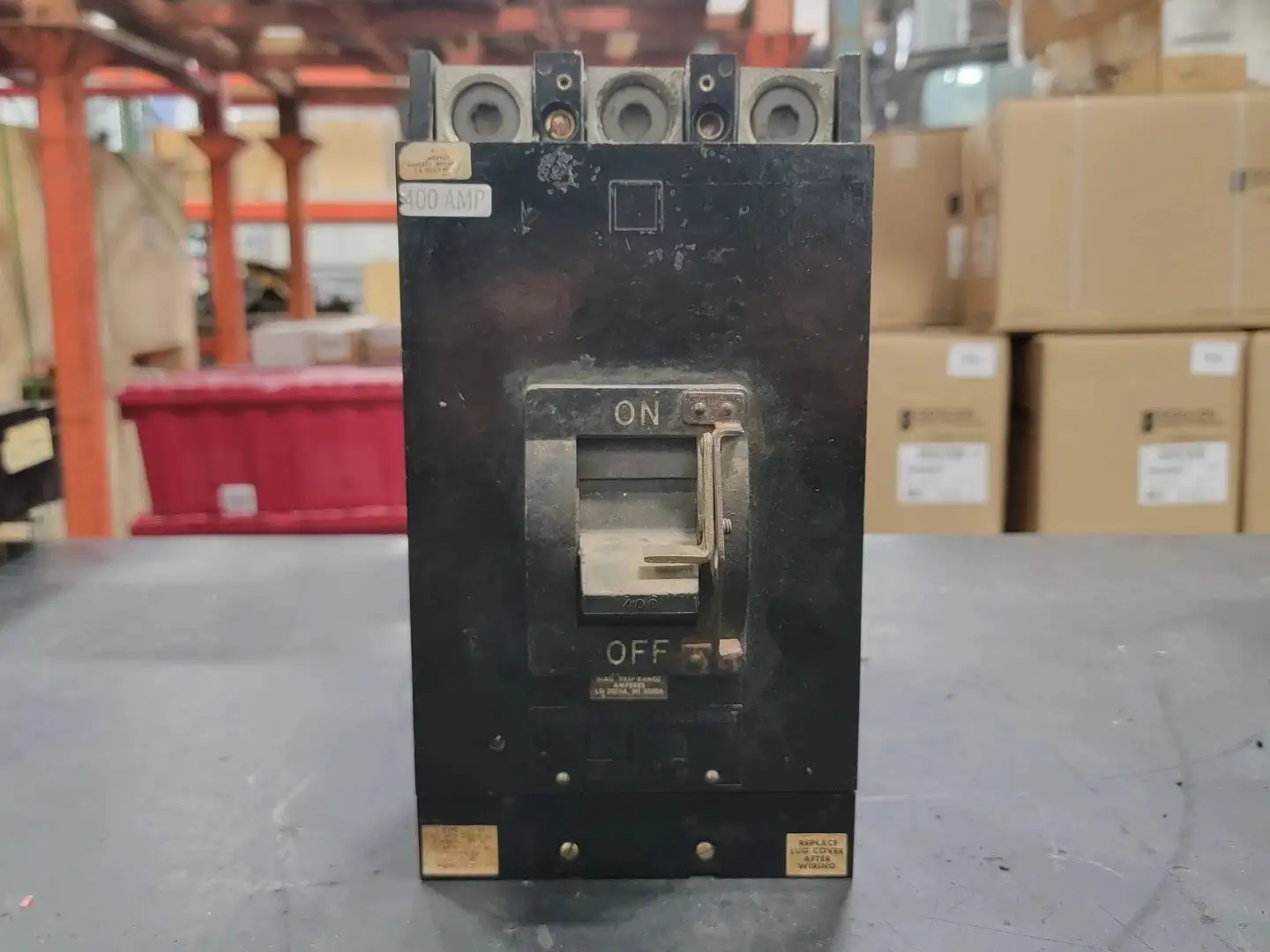400 Amp, 3 Pole Circuit Breaker