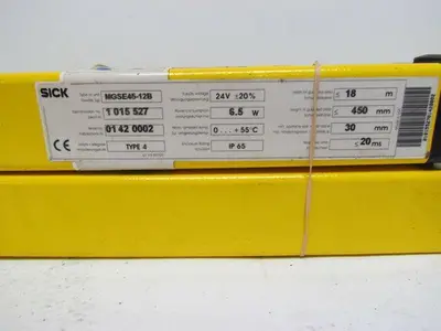 Sick MGSE45-12B / MGSS45-12 Safety Light Curtain Set