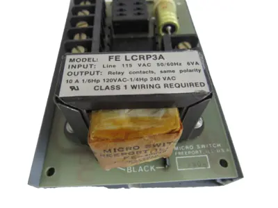 NEW HONEYWELL MICROSWITCH FE LCRP3A POWER SUPPLY CONTROL BASE