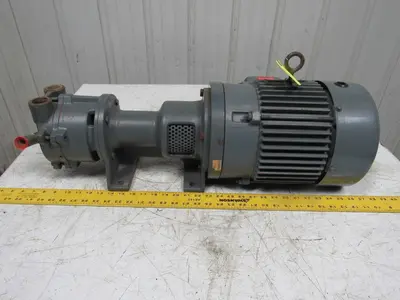 NASH MARATHON EC50L 3HP Circulating Pump & AC Motor 50/60Hz Tested!