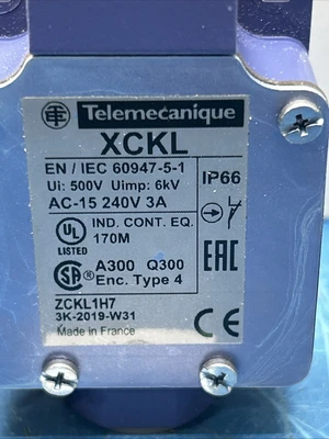 NEW TELEMECANIQUE SENSORS XCKL102H7