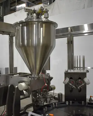 USED 2018 Modern Packaging Inc DR Rotary Filling and Sealer