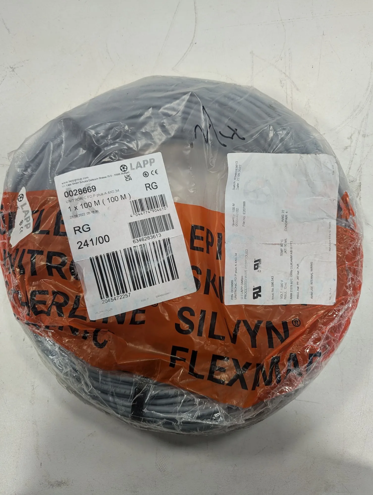 NEW LAPP KABEL 28669