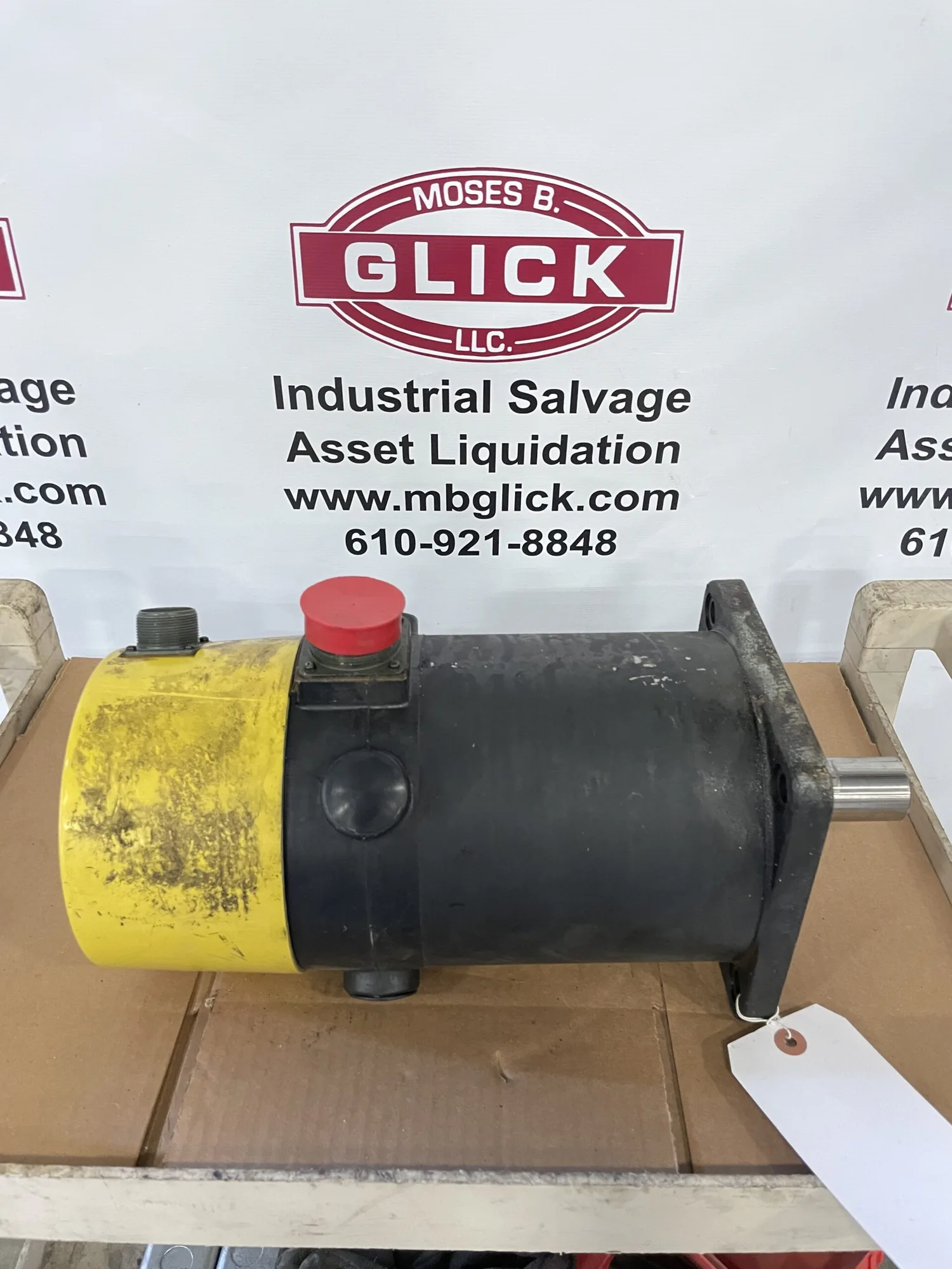 FANUC 10M DC Servo Motor M-426967 1500RPM 165V