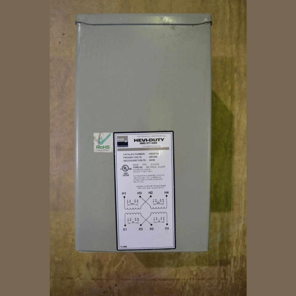 EGS 2 kVA Hevi-Duty Transformer