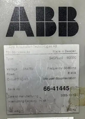 ABB IRB6600 ROBOT