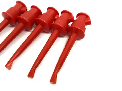 New | in-Stock Pomona Minigrabber® Test Clip For Max. .144" Wire Dia LOT OF 5 Oscilloscope Accessories Michigan US | Maverick Industrial Sales #1496137
