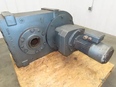 Sew Eurodrive FA157R97DT100L4BMG4HR Gear Motor 680:1 Reducer 2.6rpm 5Hp 460V 3PH